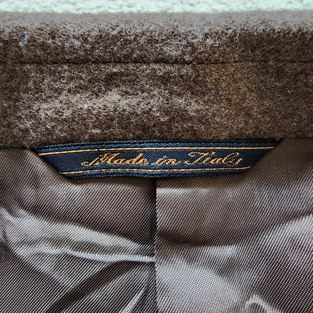 Loro Piana Italian Sweet Felt Wool Single Breaster Blazer - Picture 4 of 12